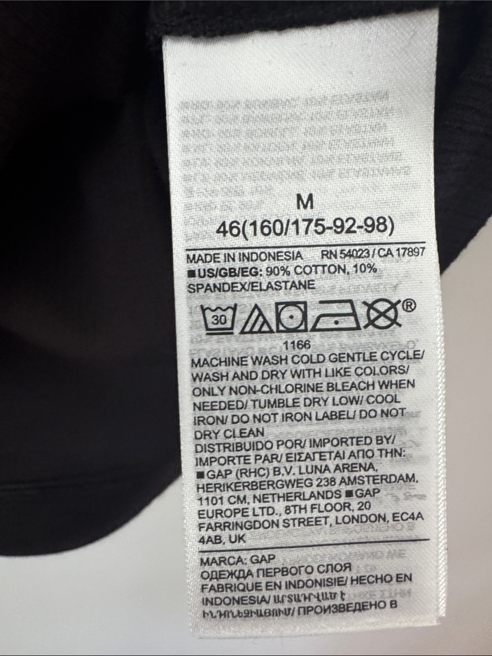 🆕 GAP Women's Black Racerback Ribbed Tank - M - Picture 4 of 4